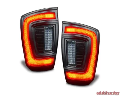 Oracle Lighting Standard Lens Flush Style LED Tail Lights Toyota Tacoma Gen 3 2016-2023 - 5911-504