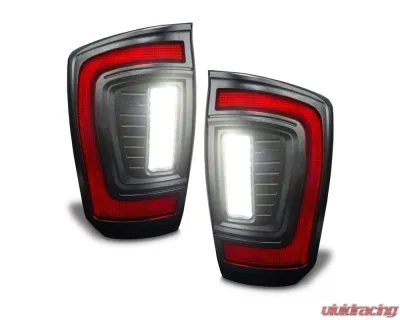 Oracle Lighting Standard Lens Flush Style LED Tail Lights Toyota Tacoma Gen 3 2016-2023 - 5911-504