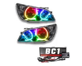 Oracle Lighting Pre-Assembled ColorSHIFT Headlights (HID - Black Housing) w/ BC1 Controller SMD HL Lexus IS300 2001-2005