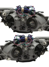 Oracle Lighting Pre-Assembled ColorSHIFT Headlights (HID - Black Housing) w/ Simple Controller SMD HL Lexus IS300 2001-2005                                     - 7149-504 - Image 4