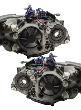 Oracle Lighting Pre-Assembled ColorSHIFT Headlights (HID - Black Housing) w/ Simple Controller SMD HL Lexus IS300 2001-2005                                     - 7149-504 - Image 5