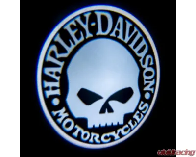 Oracle Lighting Harley Davidson Skull GOBO LED Door Light Projectors - 3211-504