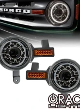 Oracle Lighting Oculus Bi-LED Projector Headlights With Heated Lens Ford Bronco 2021+                                     - 5886-111 - Image 10