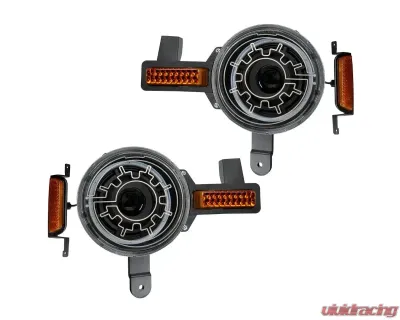 Oracle Lighting Oculus Bi-LED Projector Headlights With Heated Lens Ford Bronco 2021+ - 5886-111