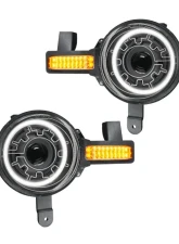 Oracle Lighting Oculus Bi-LED Projector Headlights With Heated Lens Ford Bronco 2021+                                     - 5886-111 - Image 5