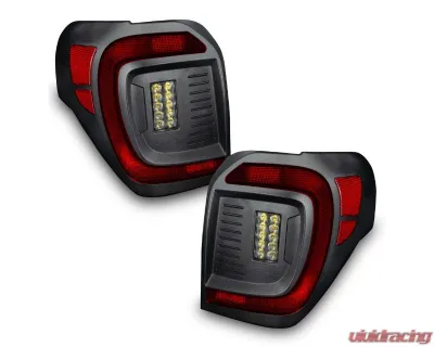 Oracle Lighting Standard Red Flush Style Lensless LED Tail Lights Toyota 4Runner 2014-2024 - 5920-504