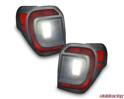 Oracle Lighting Standard Red Flush Style Lensless LED Tail Lights Toyota 4Runner 2014-2024 - 5920-504