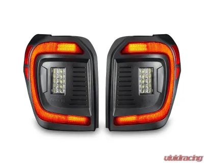 Oracle Lighting Standard Red Flush Style Lensless LED Tail Lights Toyota 4Runner 2014-2024 - 5920-504
