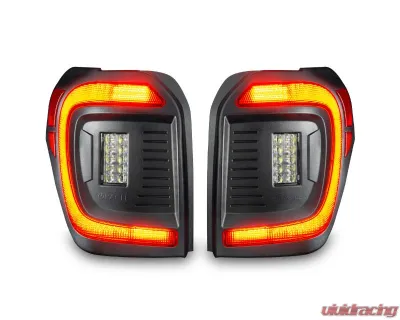 Oracle Lighting Standard Red Flush Style Lensless LED Tail Lights Toyota 4Runner 2014-2024 - 5920-504