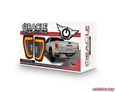 Oracle Lighting Flush Style LED Tail Lights Tinted GMC Sierra 2019-2024 - 5927-504-T