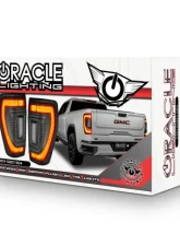 Oracle Lighting Flush Style LED Tail Lights Standard Red GMC Sierra 2019-2024                                     - 5927-504 - Image 2