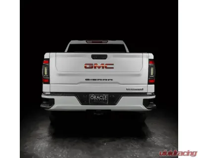 Oracle Lighting Flush Style LED Tail Lights Standard Red GMC Sierra 2019-2024 - 5927-504