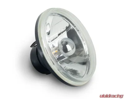 Oracle Lighting 7" Sealed Beam Glass Lens Headlight for H4 LED Bulbs, Non-Halo Compatible - 6905-504