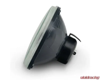 Oracle Lighting 7" Sealed Beam Glass Lens Headlight for H4 LED Bulbs, Non-Halo Compatible - 6905-504