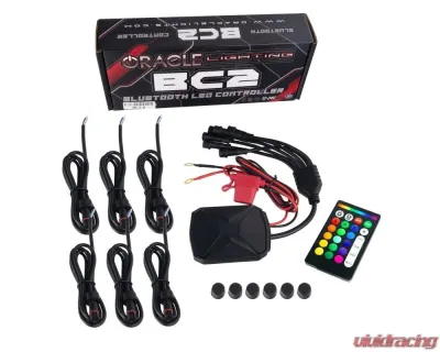 Oracle Lighting BC2 Bluetooth ColorSHIFT RGB LED Controller - 6 Outputs for Vehicles - BC2-6