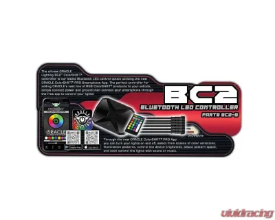 Oracle Lighting BC2 Bluetooth ColorSHIFT RGB LED Controller - 6 Outputs for Vehicles - BC2-6