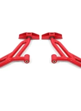 BMR Suspension Red Non-Adjustable Lower A-arms w/ 19mm Standard Height Ball Joints Ford Mustang 2010-2014                                     - AA754R - Image 7