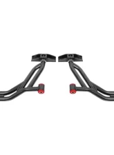 BMR Suspension Black Hammertone Non-Adjustable Lower A-arms w/ 19mm Tall Ball Joints Ford Mustang 2010-2014                                     - AA756H - Image 6