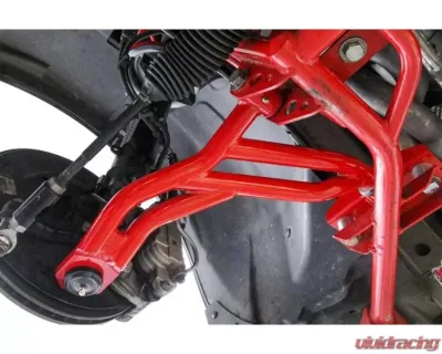 BMR Suspension Black Hammertone Non-Adjustable Lower A-arms w/ 19mm Tall Ball Joints Ford Mustang 2010-2014 - AA756H