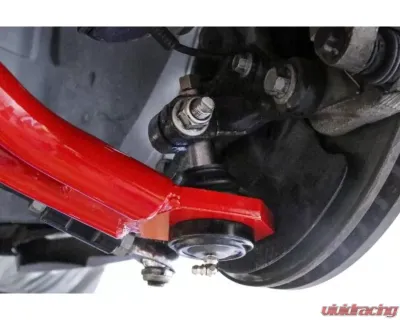 BMR Suspension Black Hammertone Non-Adjustable Lower A-arms w/ 19mm Tall Ball Joints Ford Mustang 2010-2014 - AA756H