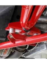 BMR Suspension Black Hammertone Adjustable Lower A-arms w/ 19mm Tall Ball Joints Ford Mustang 2010-2014                                     - AA757H - Image 3