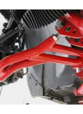 BMR Suspension Black Hammertone Adjustable Lower A-arms w/ 19mm Tall Ball Joints Ford Mustang 2010-2014                                     - AA757H - Image 6