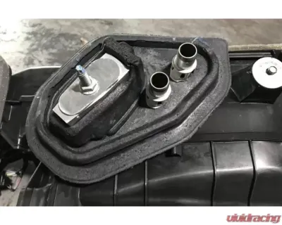 BMR Suspension Aluminum AC Delete Panel Ford Mustang 2015-2020 - ACD760