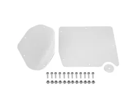 BMR Suspension Aluminum AC And Heater Delete Panel Ford Mustang 2015-2020