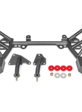 BMR Suspension Standard Rack Mount K-Member LT1 Motor Mounts Black Hammertone Chevrolet Camaro | Pontiac Firebird 1993-1997                                     - KM341H - Image 5