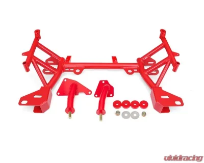 BMR Suspension Pinto Rack Mounts K-member LT1 Motor Mounts Red Camaro Camaro | Pontiac Firebird 1993-1997 - KM346R