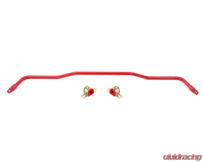 BMR Suspension Hollow 22mm Rear Sway Bar Kit Red Ford Mustang 2015-2022 - SB762R