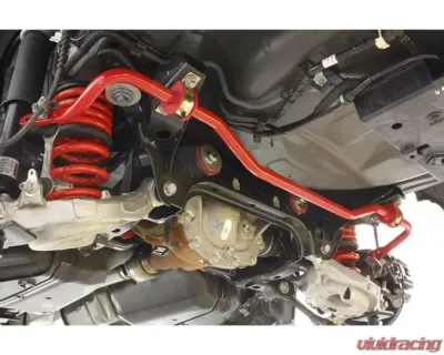 BMR Suspension Front and Rear Sway Bar Kit with Bushings Red Ford Mustang 2015-2022 - SB763R