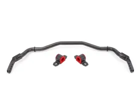 BMR Suspension Hollow 38mm Sway Bar Kit 4-Hole Adjustable Black Hammertone Ford Mustang 2015-2022