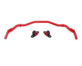 BMR Suspension Hollow 38mm Sway Bar Kit 4-Hole Adjustable Red Ford Mustang 2015-2022