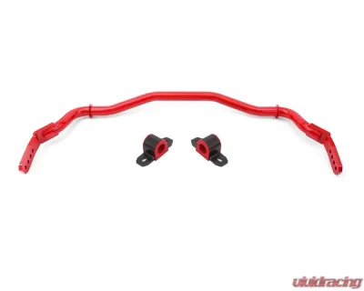 BMR Suspension Hollow 38mm Sway Bar Kit 4-Hole Adjustable Red Ford Mustang 2015-2022 - SB764R
