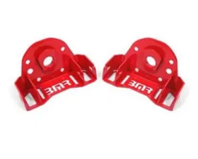BMR Suspension Red Front Upper Adjustable Stock Shocks A-Arm Mount Chevrolet Camaro | Pontiac Firebird 1993-2002