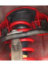 BMR Suspension Red Front Upper Adjustable Stock Shocks A-Arm Mount Chevrolet Camaro | Pontiac Firebird 1993-2002                                     - CAB342R - Image 2