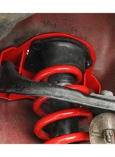 BMR Suspension Red Front Upper Adjustable Stock Shocks A-Arm Mount Chevrolet Camaro | Pontiac Firebird 1993-2002                                     - CAB342R - Image 5