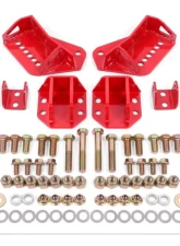 BMR Suspension Red Rear Coilover Conversion Kit Adjustable Shock Mount w/o CAB Buick | Chevrolet | Oldsmobile | Pontiac 1964-1972                                     - CCK402R - Image 4