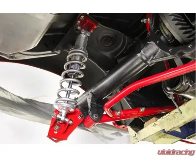 BMR Suspension Red Rear Coilover Conversion Kit Adjustable Shock Mount w/o CAB Buick | Chevrolet | Oldsmobile | Pontiac 1964-1972 - CCK402R