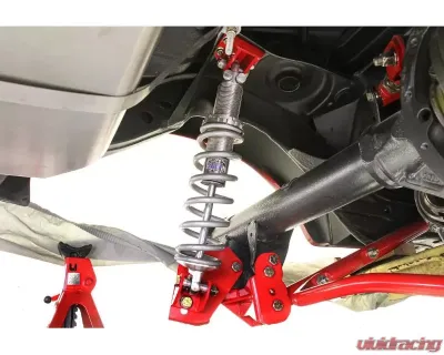 BMR Suspension Red Rear Coilover Conversion Kit Adjustable Shock Mount w/ CAB Buick | Chevrolet | Oldsmobile | Pontiac 1964-1972 - CCK404R
