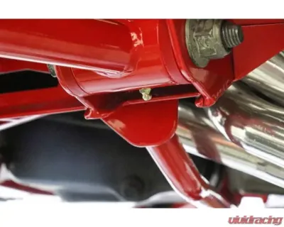 BMR Suspension Red A-Arm Support Brace Ford Mustang 1996-2004 - CRB740R