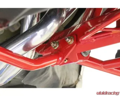 BMR Suspension Red A-Arm Support Brace Ford Mustang 1996-2004 - CRB740R