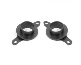 BMR Suspension Black Hammertone Upper Coil Spring Seats Ford Mustang 1979-2004