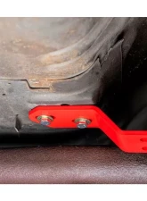 BMR Suspension Red Driveshaft Safety Loop Buick | Chevrolet | Oldsmobile Cutlass | Pontiac Grand Prix 1983-1987                                     - DSL460R - Image 4