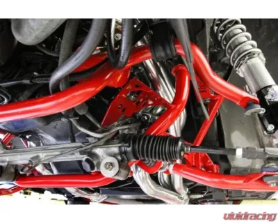 BMR Suspension Red K-member Coilover Version Ford Mustang 1979-1995 - KM731R