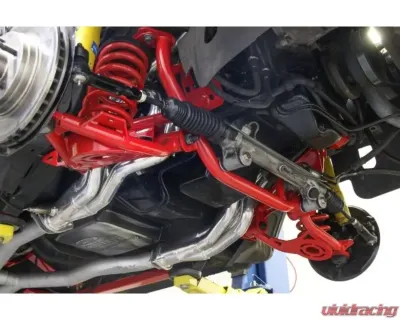 BMR Suspension Red K-member Standard Version w/ Spring Perches Ford Mustang 1979-1995 - KM732R