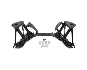 BMR Suspension Black Hammertone K-member Premium Version w/ Spring Perches Ford Mustang 1979-1995
