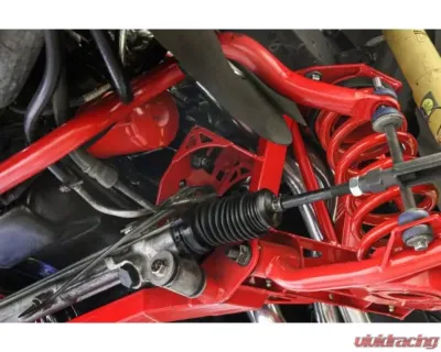 BMR Suspension Red K-member Premium Version w/ Spring Perches Ford Mustang 1979-1995 - KM733R