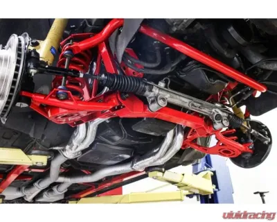BMR Suspension Red K-member Premium Version w/ Spring Perches Ford Mustang 1979-1995 - KM733R